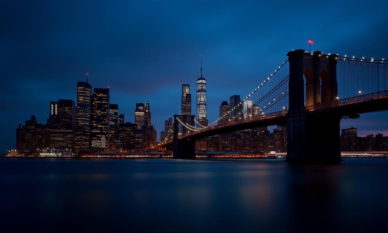 New York City Skyline at night